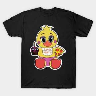 Chica Loves Pizza T-Shirt